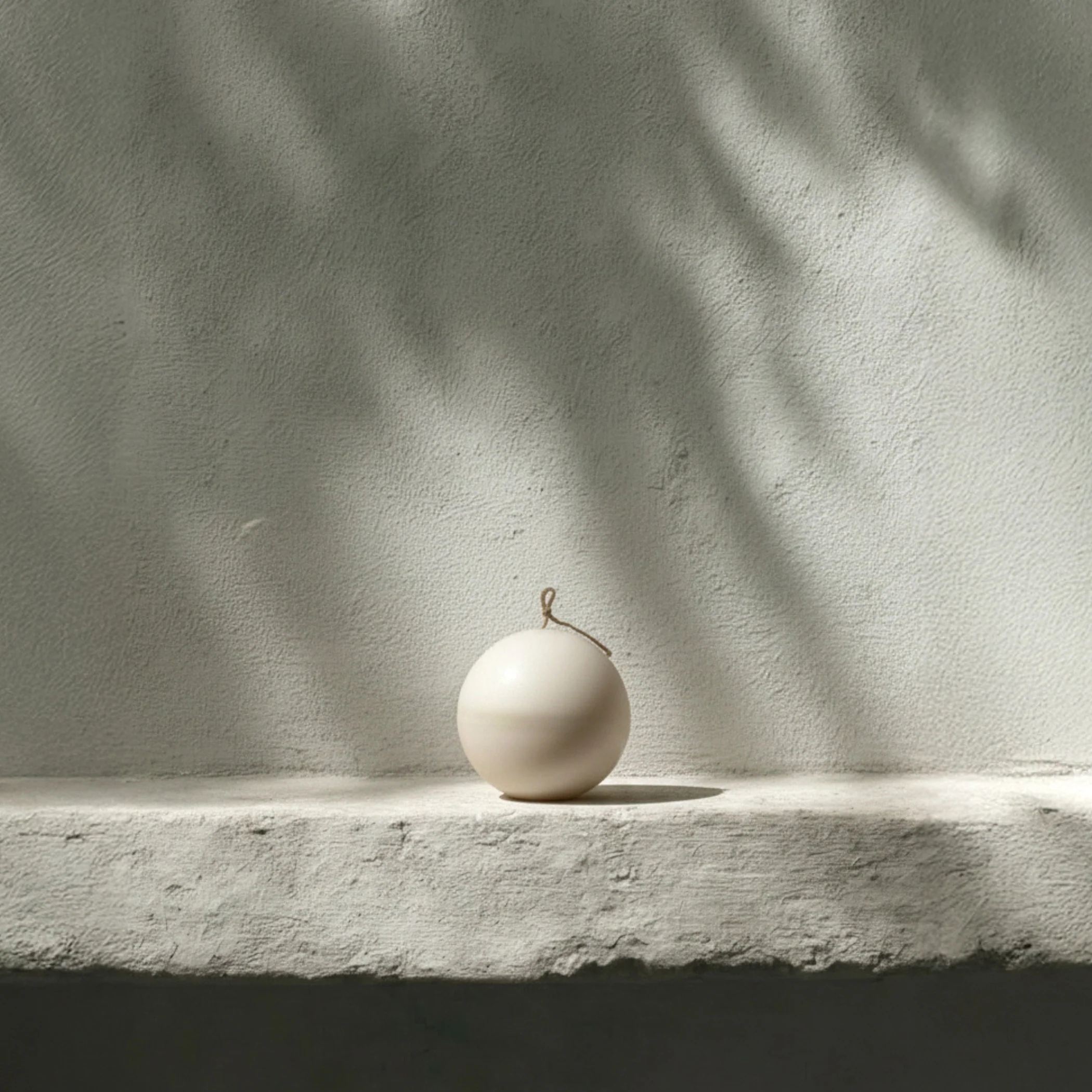 Imperfect Sphere Candle